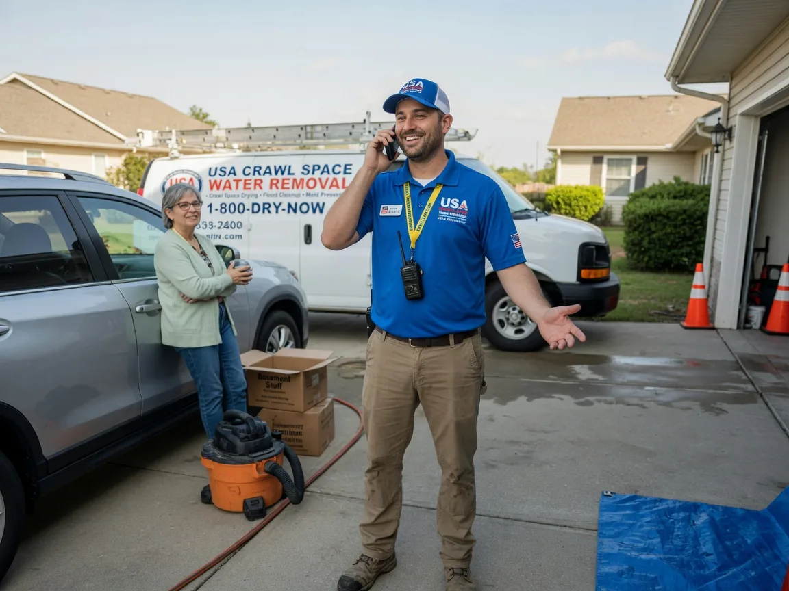 Crawl Space Water Removal Bridgewater, VA FAQs
